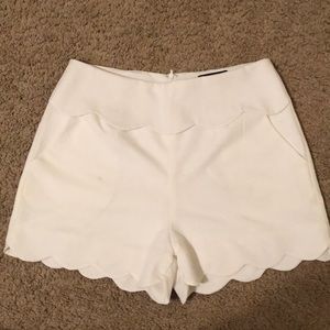 White shorts